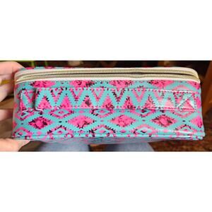 Aztec Costetic Box Makeup Carrying Case